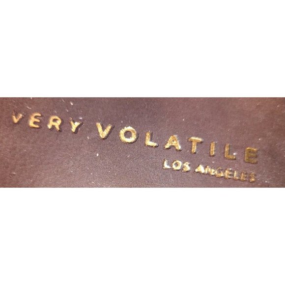 New Very Volatile Los Angeles Women's Gladiator Sandals Zipper Back Made In Indi - Picture 7 of 12